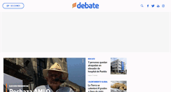 Desktop Screenshot of debate.com.mx